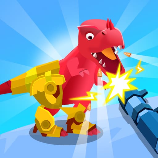 Dino Hide N Shoot game cover
